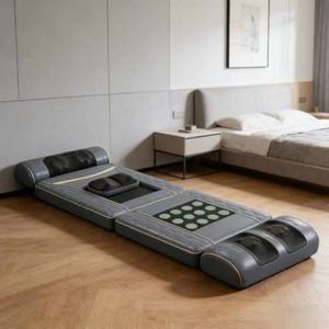 Coussin de massage corporel électrique multifonctionnel avec pétrissage automatique des jambes, chauffage de la taille, thérapie par jade et contrôle de la minuterie, fabriqué en Chine - Product Image 1