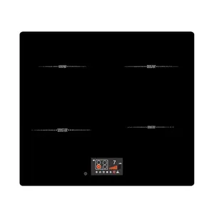 Household Electromagnetic Induction Cooktop Electric Built In Horizontal Hob 4 Burner Induction Cooker