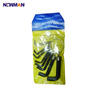 Kartu Blister Kulit 8 Buah Set Kunci Allen Torx Kunci Pas