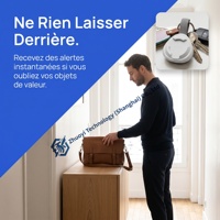 Traceur GPS AirTags mini rechargeable, étanche, petit format, micro-puce personnalisée, carte Mili, lot de 4, format carte de crédit