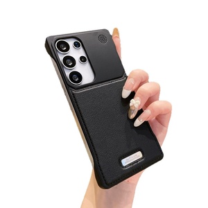 เคสโทรศัพท์แม่เหล็กหรูหราสำหรับ Samsung S25 Ultra พร้อมกลิ่นหอมอโรมาเธอราพี  วัสดุหนังแบบไร้ขอบ ป้องกันแรงกระแทก สำหรับ S24 - Product Image 5