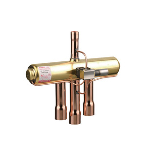 Vanne de réversal à quatre voies pour système de réfrigération, compatible ammoniac, type droit - Product Image 1