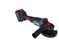 Meuleuse d'angle sans fil portable 21V avec interrupteur à gâchette, batterie 4.0AH, 10000 tr/min, moteur sans balais de qualité industrielle pour le bricolage, garantie 1 an