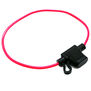 1015 Mini Trung Bình Nội Tuyến Cầu Chì Chủ 16awg Dây Màu Đỏ Trong Dòng Lưỡi 3A 5A 10A 15A Cầu Chì Ô Tô Cầu Chì Chủ - Product Image 3