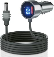 Câble Starlink Mini 3 en 1, chargeur de voiture, câble d'alimentation, adaptateur allume-cigare 12V-24V, affichage numérique, USB C/USB A haute vitesse