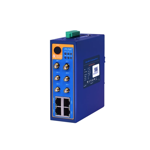 AISmartlink PUSR 5GRedCap Plug-in Wireless Router USR-G816 Industrial Band Quad Core 485/232 Serial Port Networking