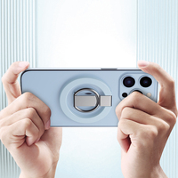 Support magnétique rotatif à 360° pour téléphone portable avec anneau de maintien et autocollant de 3m pour iPhone 15 14 13 12