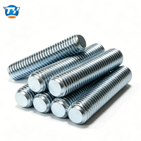 Tige filetée en acier au carbone galvanisé Utterly UTT7407 1/4"-1" M6-M24 Grade 4.8 8.8 pour support d'ancrage de construction
