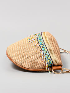 <span class=keywords><strong>Riñonera</strong></span> con correa ajustable 2024, <span class=keywords><strong>riñonera</strong></span> de paja para exteriores, <span class=keywords><strong>riñonera</strong></span> con cinturón cruzado personalizado, <span class=keywords><strong>riñonera</strong></span> con tejido de ganchillo - Product Image 5