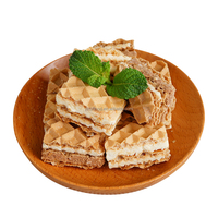 Certificat HACCP/BRC Remplissage crème chocolat Halal sandwich Gaufrette de lait biscuit