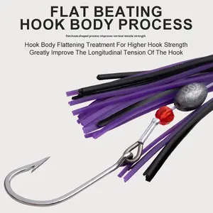 <span class=keywords><strong>Leurre</strong></span> de <span class=keywords><strong>pêche</strong></span> <span class=keywords><strong>en</strong></span> eau profonde NM, <span class=keywords><strong>leurre</strong></span> de <span class=keywords><strong>pêche</strong></span> <span class=keywords><strong>en</strong></span> eau salée, <span class=keywords><strong>leurre</strong></span> de <span class=keywords><strong>pêche</strong></span> à la traîne, barres Spreeder pour thon, marlin - Product Image 4