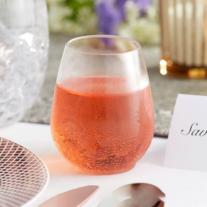 Copa de Vino de Plástico PET Reutilizable y Personalizada Sin Tallo al Por Mayor de Alta Calidad, 16oz con Forma de Huevo para Champaña - Product Image 3
