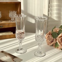 Cristal clair rétro verrerie flûtes gobelets verres à vin blanc verre à vin tasse pour vin rouge Champagne Brandy Shot
