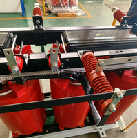 Transformador de distribución trifásico de 10kV 400V de alto rendimiento y baja pérdida con cambiador de derivación en carga, tipo seco SCBZ18- 50Hz