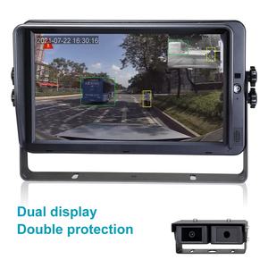 STONKAM <span class=keywords><strong>Camera</strong></span> Giữ Nhiệt Hồng Ngoại Cho Xe Ô Tô Màn Hình Kép Chống Lóa Hỗ Trợ Phát Hiện Xe Người Cảnh Báo Va Chạm - Product Image 4