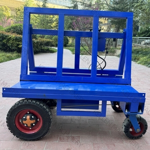Chariot à plateforme 48 V de haute qualité pour machines à pierre avec fonction marche arrière - Product Image 4