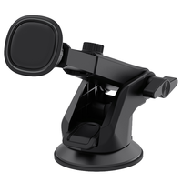 Accessoires mobiles Nouveau produit Support de téléphone portable pour grille d'aération avec mini support magnétique 360° Ventouse de tableau de bord Flexible