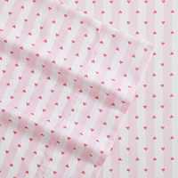 Drap plat à pois en fibre de bambou douce, drap-housse simple et luxueux pour hôtel