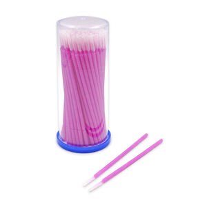 100 Uds extensión de pestañas hisopos de limpieza <span class=keywords><strong>Lash</strong></span> Lift removedor de pegamento aplicadores Microblade cepillos de maquillaje pestañas herramientas de permanente - Product Image 5