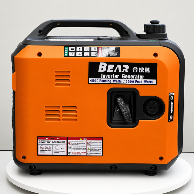 5.5kW Inverter Generator 5500W Silent Portable Gasoline Generator Pure Sine Wave Petrol Power Station for RV Audio