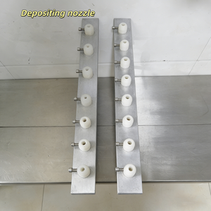 Industriële commerciële elektrische biscuit- en cupcake-<span class=keywords><strong>machine</strong></span>, cakebeslagdepositor voor thuisbakkerijen en kleine dessertwinkels - Product Image 5