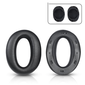 Coussinets d'oreille de remplacement en cuir protéiné pour <span class=keywords><strong>Sony</strong></span> WH-1000XM2 MDR-<span class=keywords><strong>1000X</strong></span> WH-1000XM - Product Image 1