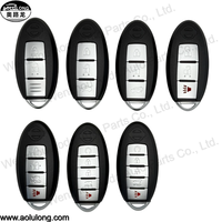 Pour Nissan patrouille 5 boutons coque de clé de voiture intelligente remplacement clés de véhicule coque housse