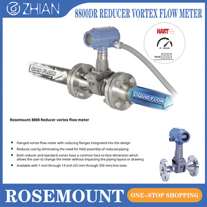 เซ็นเซอร์วัดอุณหภูมิแบบรวม Emerson/Rosemounta พร้อมหน้าแปลนแบบลดการโค้งงอ รุ่น 8800 และมัลติแวร์เบิลโฟลว์มิเตอร์แบบลดการโค้งงอ - Product Image 2