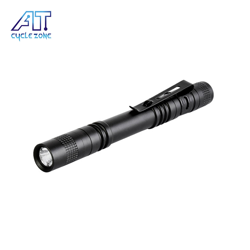 Lampe Torche LEP En Laiton - 280 Lumens, Portée 750m - Pile 18350 - Mini Spot Neuf