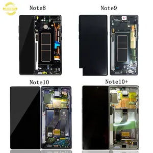 Samsung Galaxy not 8 not 9 Note10 artı dokunmatik LCD ekran ekran meclisi note8 note9 note10 + not 20 + ultra ekran