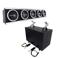 Lampu Blinder LED Matrix 5 Mata 5x150W WL DMX512 untuk Panggung Penonton, DJ, Disko, Bar, Klub, dan Pertunjukan Langsung