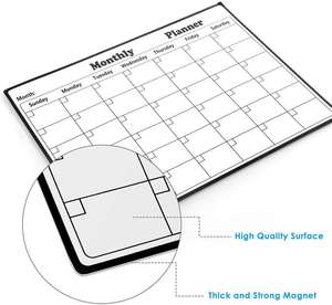 Tablero de menú magnético de borrado en seco para <span class=keywords><strong>cocina</strong></span>, juego de nevera con rotuladores, planificador de comida semanal, hoja de <span class=keywords><strong>pizarra</strong></span> magnética - Product Image 6