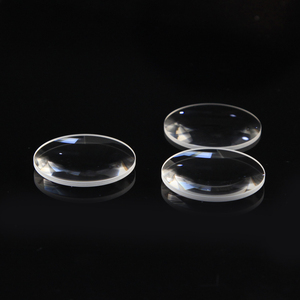 Lente convexa plana personalizable, revestimiento antirreflectante esférico de sílice fundida <span class=keywords><strong>UV</strong></span>, apertura transparente 95%, soporte OEM para óptica - Product Image 1