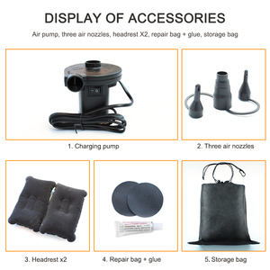 Colchón Inflable de PVC para Coche, Cómodo, para Viajes, Cama de Aire para Coche, Colchón Inflable para Coche - Product Image 3