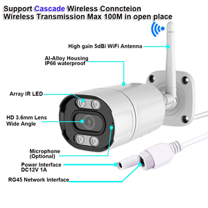 Kit <span class=keywords><strong>de</strong></span> Cámara <span class=keywords><strong>Wifi</strong></span> EseeCloud 4CH NVR, Cámara <span class=keywords><strong>de</strong></span> <span class=keywords><strong>Seguridad</strong></span> para Exteriores <span class=keywords><strong>de</strong></span> 3Mp, Conexión Plug and Play - Product Image 3