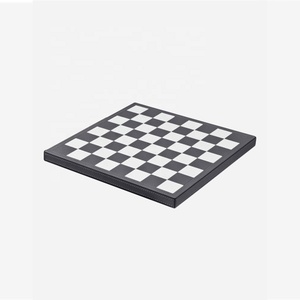 Scacchi di lusso Domino Correnti D'aria Triple Bordo Bound 3 in 1 di Cuoio Set di Scacchi - Product Image 4