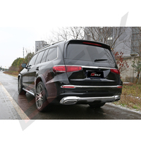 Kits de carrosserie pour Benz 13-19 GL/GLS W166 Mise à niveau W167 2024 GLS Kit de carrosserie Maybach Pare-chocs avant arrière Aile Diffuseur Tuyau d'échappement