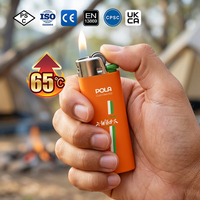 Briquet à gaz jetable Soft Touch Flint - Série Magasin Européen Prêt à l'emploi - Vente en gros