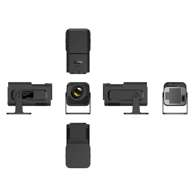 Best Smart 4K WiFi Android 11.0 Mini Projector Full HD 1080P LED Video Beamer for Home Theater Mobile Phone Business Use