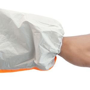Personnalisé SF tyvek jetable microporeux protecteur <span class=keywords><strong>peintre</strong></span> vêtements de travail combinaison de protection avec sans capuche bandes costume de sécurité - Product Image 4