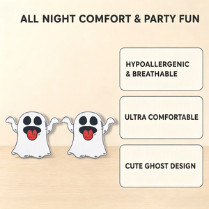 Cache-tétons fantôme d'Halloween hypoallergéniques et respirants, vente en gros, stock OEM, expédition rapide en 48h - Product Image 5