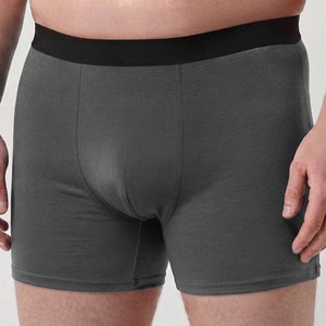 Spandex/<b>Polyester</b> Customizable Eco-Friendly Breathable <b>Boxer</b> OEM Manufacturing Customized Men <b>Boxer</b> - Product Image 5