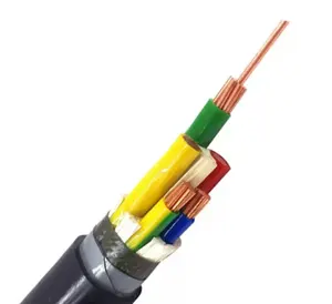 0.6/1 kV câbles multiconducteurs XLPE ruban d'acier isolé câble cuivre blindé 2x6 2x10 2x16 2x25 2x35