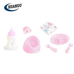 Lovely Baby Doll Stroller Toy,15 pulgadas Baby Toy Realista Drinking Dolls Set <span class=keywords><strong>Reborn</strong></span> Baby Dolls Girls con <span class=keywords><strong>carrito</strong></span> - Product Image 3