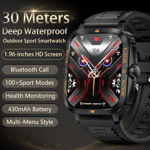 Smartoby Đồng hồ thông minh Bơi Chống nước 3ATM H02 Đồng hồ thông minh Kt71 thể thao ngoài trời chờ lâu 430mAh có cuộc gọi BT - Product Image 2