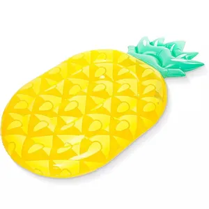 Opblaasbare Ananas Zwembad Drijvers Voor Volwassenen Float Speelgoed Lounge Speelgoedfeestspeelgoed Float Eiland Leuke Strand Zwemmen Voor Kinderen Grootte Klant