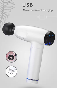 Pistolet <span class=keywords><strong>de</strong></span> massage multifonctionnel Cycliste Randonnée à vélo Utilisation en extérieur Poignée compacte et légère Multi-vitesses Pistolet <span class=keywords><strong>de</strong></span> massage relaxant pour les muscles - Product Image 3