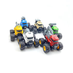 Camion benne tout-terrain à inertie 4x4 en métal, échelle 1:5, avec pulvérisateur d'eau, modèle cadeau pour personnes âgées - Product Image 2