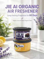 Diffuseur d'arômes en fibres organiques, désodorisant solide longue durée 60 jours, pour maison et hôtel, parfum réglable, senteur lavande