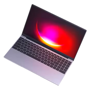 Ordinateur portable professionnel 15 pouces en métal, style élégant, avec Windows 11, 16 Go de RAM, 512 Go de ROM, processeur Intel N5095, finition argentée, broderie de qualité supérieure. - Product Image 1